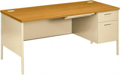 Hon - Office Cubicle Workstations & Worksurfaces Type: Single Right Pedestal Workstation Desk Width (Inch): 68-3/4 - All Tool & Supply