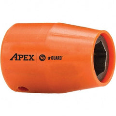 Apex - 1/4" Drive, Square Drive Socket - 0.945" OAL - All Tool & Supply