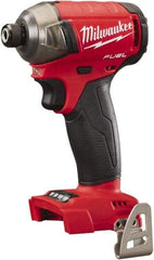 Milwaukee Tool - 18 Volt, 1/4" Drive, 450 In/Lb Torque, Cordless Impact Driver - 3000 RPM, Lithium-Ion, Bare Tool - All Tool & Supply