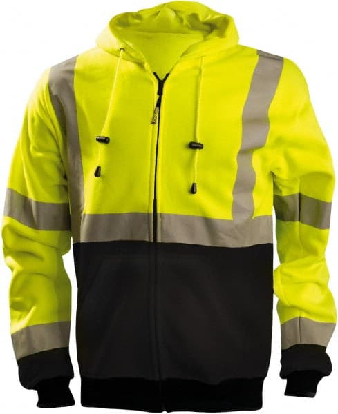 OccuNomix - Size 2XL Hi-Viz Yellow & Black Cold Weather Sweatshirt - All Tool & Supply