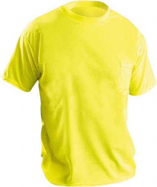 OccuNomix - Size L Hi-Viz Yellow High Visibility Short Sleeve T-Shirt - All Tool & Supply