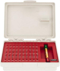 SPI - 50 Piece, 0.011-0.06 Inch Diameter Plug and Pin Gage Set - Plus 0.0002 Inch Tolerance, Class ZZ - All Tool & Supply