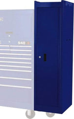 Proto - 4 Drawer Blue Locker Cabinet - 15" Wide x 58" High x 18" Deep, Use with Heavy-Duty Key Drawer Liner - All Tool & Supply