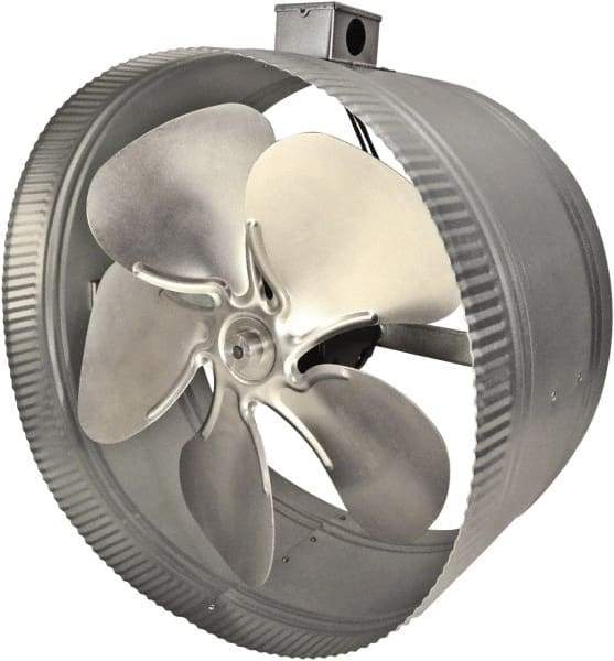 Suncourt - 14" Diam, 1.57 Amp, 120 Volt Duct Fan - 900 CFM, Single Speed - All Tool & Supply