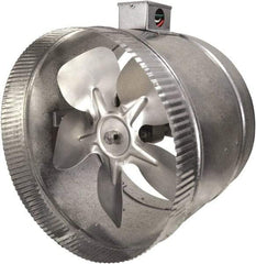 Suncourt - 10" Diam, 1.7 Amp, 120 Volt Duct Fan - 460 CFM, Double Speed - All Tool & Supply