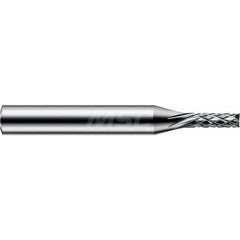 Harvey Tool - 7/64" Diam, 0.327" LOC, 1/8" Shank Diam, 8-Flute End Mill-End Diamond-Pattern Router Bit - Exact Industrial Supply