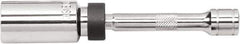 GearWrench - 5/8", 3/8" Drive, Spark Plug Hand Socket - 6 Points, 6" OAL, Alloy Steel, Chrome Finish - All Tool & Supply