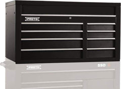 Proto - 8 Drawer Top Tool Chest - 50" Wide x 25-1/4" Deep x 27" High, Steel, Black - All Tool & Supply