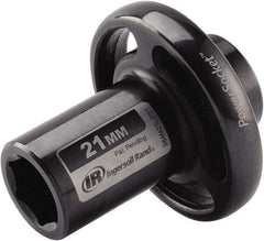 Ingersoll-Rand - 1/2" Drive 21mm Standard Impact Socket - 6 Points, 3-1/10" OAL - All Tool & Supply