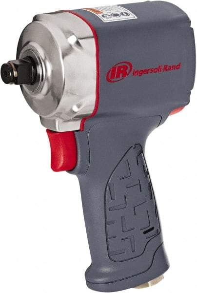 Ingersoll-Rand - 1/2" Drive, 7,000 RPM, 450 Ft/Lb Torque Impact Wrench - Pistol Grip Handle, 1,250 IPM, 17 CFM, 90 psi, 1/4" NPTF Inlet - All Tool & Supply