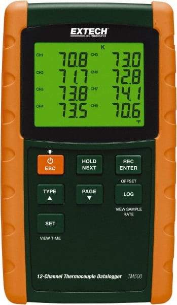 Extech - Temperature Recorders Type: Temperature Recorder Recording Time: 1 - 3600 Seconds - All Tool & Supply