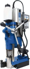 Hougen - 3/4" Chuck, 4" Travel, Portable Magnetic Drill Press - 70, 120, 200 & 332 RPM, 13 Amps, 1553 Watts, 115 Volts, 2' Cord Length - All Tool & Supply