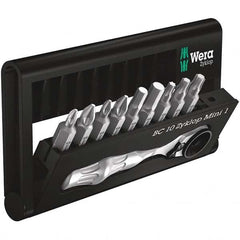 Wera - Screwdriver Bit Sets Type: Insert Bit Set Drive Size: 1/4 (Inch) - All Tool & Supply