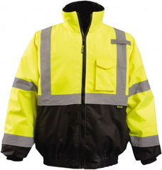 OccuNomix - Size 2XL Hi-Viz Yellow & Black High Visibility Jacket/Coat - All Tool & Supply