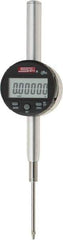 SPI - 0 to 2" Range, 0.00005" Graduation, Electronic Drop Indicator - Flat & Lug Back, Accurate to 0.00025", Inch & Metric System, Digital Display - All Tool & Supply