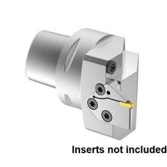 Kennametal - EG-P-GUP, EG-U-GUN, EG-U-GUP, ER-P-GUP, ER-U-GUN, ER-U-GUP Insert, 2-1/2" Head Length, Modular Grooving Blade Holder Head - Left Hand Cut, System Size PSC40, Through Coolant, Series Beyond Evolution - All Tool & Supply