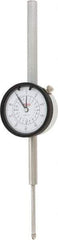 SPI - 2" Range, 0-100 Dial Reading, 0.001" Graduation Dial Drop Indicator - 2.2" Dial, 0.1" Range per Revolution, 0.004" Accuracy, Revolution Counter, Includes NIST Traceability Certification - All Tool & Supply