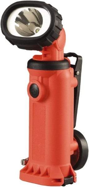 Streamlight - White LED Bulb, 150 Lumens, Industrial/Tactical Flashlight - Orange Plastic Body, 1 4.8 V\xB6Sub-C NiCad Battery Included - All Tool & Supply