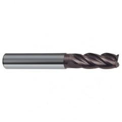 3mm Dia. - 57mm OAL - 4 FL Variable Helix Nano-A Carbide End Mill - All Tool & Supply