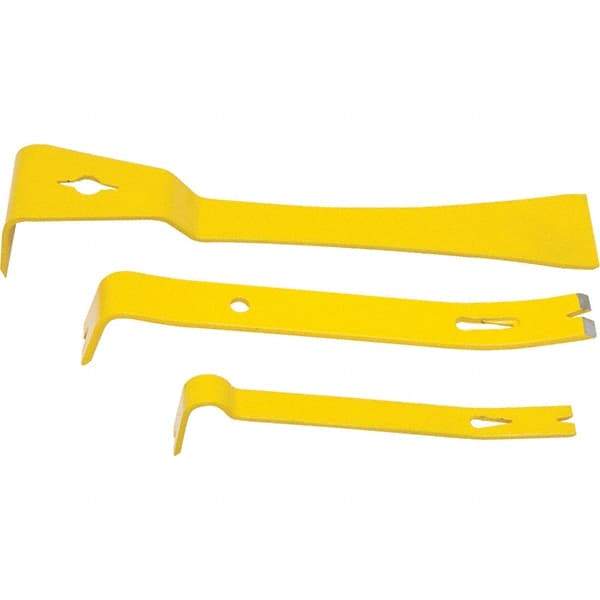 Stanley - 3 Piece Pry Bar Set - Includes 5, 7 & 9" Lengths - All Tool & Supply