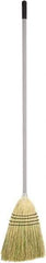 Harper Brush - 53-1/2" OAL Corn Blend Bristle Broom - 39" Long Metal Handle, 14-1/2" Bristle Length, 10" Wide - All Tool & Supply