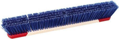 Harper Brush - 24" Rough Surface Synthetic Push Broom - 3" Bristle Length, Wood Block, Bolt-On Handle Connection, Handle Included - All Tool & Supply