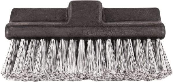 Harper Brush - 10" OAL, Vehicle Brush - Black Flagged Plastic Bristles, 2-1/4" Trim Length - All Tool & Supply