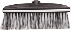 Harper Brush - 10" OAL, Vehicle Wash Brush Head - Black Flagged Plastic Bristles, 22-1/4" Trim Length, No Handle - All Tool & Supply