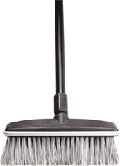 Harper Brush - 10" OAL, Vehicle Wash Brush - Black Flagged Plastic Bristles, 22-1/4" Trim Length, 54" Handle - All Tool & Supply