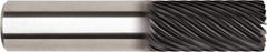 Kennametal - 1/2", 9 Flute, Solid Carbide, 0.762mm Corner Radius End Mill - 2-1/2" OAL, 36° Helix, 1" LOC, Right Hand Cut - All Tool & Supply