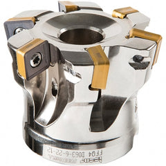 Iscar - Indexable High-Feed Face Mills Cutting Diameter (Decimal Inch): 1.636 Cutting Diameter (mm): 41.6 - All Tool & Supply