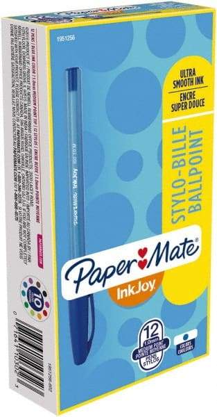 Paper Mate - 1mm Ball Point Ball Point Pen - Blue - All Tool & Supply