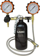 Lang - 4' Hose Length, 100 Max psi, Mechanical Automotive Fuel Injection Cleaner/Gauge - 1 Lb Graduation - All Tool & Supply