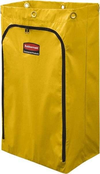 Rubbermaid - 24 Gal Vinyl Janitor Cart Bag - 10-1/2" Width - All Tool & Supply