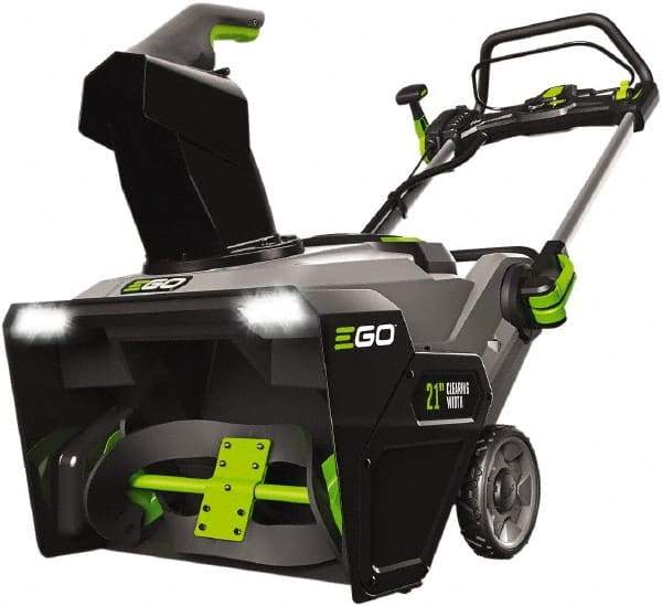 EGO Power Equipment - 21" Clearing Width Self Propelled Dual Port Snow Blower - 4 Forward Speeds, 1 Reverse Speed, Electric Start, 38" High x 22" Wide x 52" Deep - All Tool & Supply