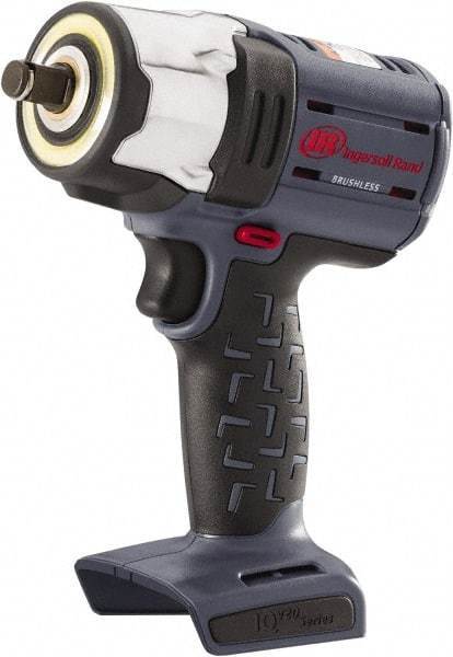 Ingersoll-Rand - 1/2" Drive 20 Volt Pistol Grip Cordless Impact Wrench & Ratchet - 2,100 RPM, 0 to 3,100 BPM, 360 Ft/Lb Torque, Lithium-Ion Batteries Not Included - All Tool & Supply