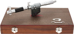 SPI - 4 to 5" Range, 0.00005" Resolution, Ratchet Stop Thimble, Electronic Inside & Tubular Micrometer - All Tool & Supply