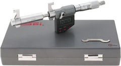 SPI - 3 to 4" Range, 0.00005" Resolution, Ratchet Stop Thimble, Electronic Inside & Tubular Micrometer - All Tool & Supply