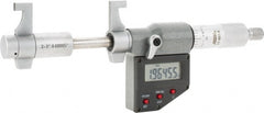 SPI - 2 to 3" Range, 0.00005" Resolution, Ratchet Stop Thimble, Electronic Inside & Tubular Micrometer - All Tool & Supply