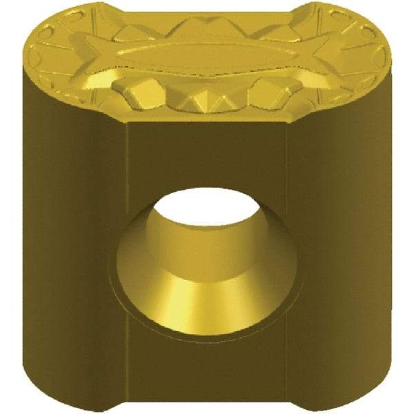 Kennametal - LNUX191950 RRP Grade KCP25B Carbide Turning Insert - TiOCN Finish, 3/4" Inscr Circle, 3/4" Thick, 5mm Corner Radius - All Tool & Supply