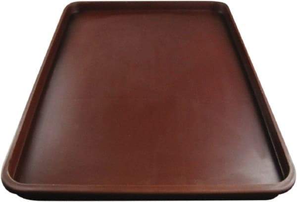 Made in USA - 14-1/4" Long x 9-1/2" Wide x 1-1/4" Deep Lid Tray - Polypropylene - All Tool & Supply