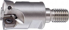 OSG - 26mm Cut Diam, 35mm Max Depth, M12 Modular Connection Indexable High-Feed End Mill - Screw Holding Method, PHC Insert, PHC Toolholder, Through Coolant - All Tool & Supply