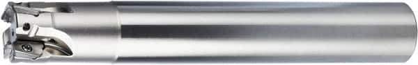 OSG - 26mm Cut Diam, 25mm Shank Diam, 170mm OAL, Indexable Square Shoulder End Mill - ZDKT15... Inserts, Cylindrical Shank, 90° Lead Angle, Through Coolant, Series 78011 - All Tool & Supply