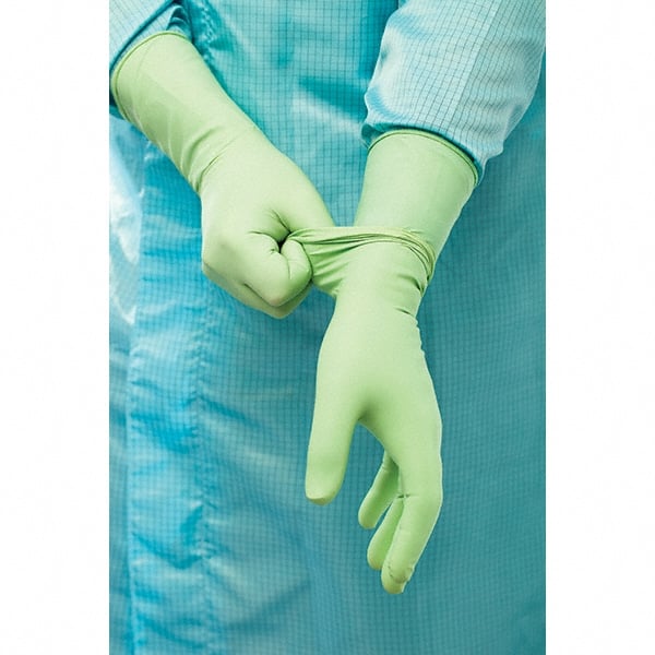 BioClean - Size 8.5, 6.3 mil, Cleanroom Grade, Powder Free Neoprene Disposable Gloves - All Tool & Supply