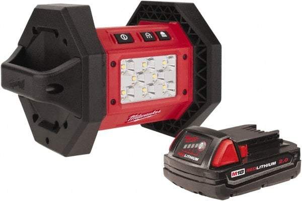 Milwaukee Tool - 18 Volts, 1100 Lumens, Cordless Work Light - 3 hr Run Time - All Tool & Supply