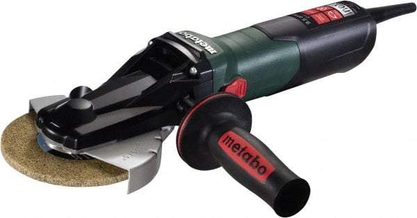 Metabo - 5" Wheel Diam, 2,000 to 7,600 RPM, Corded Angle & Disc Grinder - 5/8-11 Spindle, 9.5 Amps - All Tool & Supply