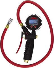 Milton - 0 to 255 psi Digital Kwik Grip Safety Tire Pressure Gauge - AAA Battery, 36' Hose Length - All Tool & Supply