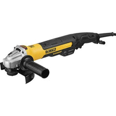 DeWALT - 5 & 6" Wheel Diam, 9,000 RPM, Corded Angle & Disc Grinder - 5/8-11 Spindle, 13 Amps - All Tool & Supply