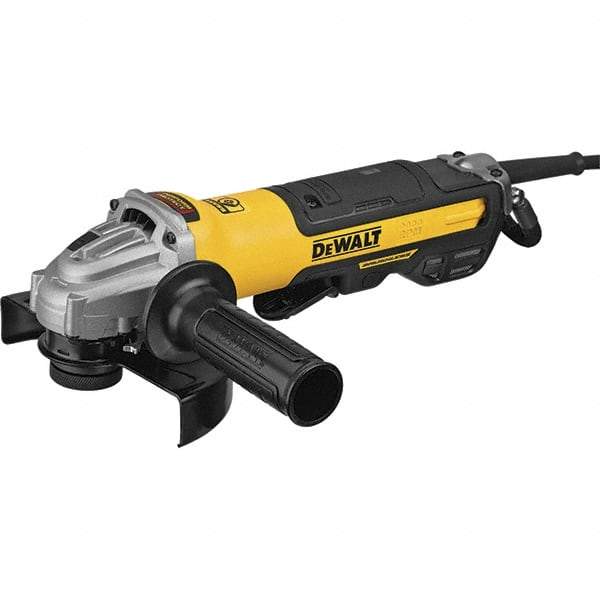 DeWALT - 5 & 6" Wheel Diam, 9,000 RPM, Corded Angle & Disc Grinder - 5/8-11 Spindle, 13 Amps - All Tool & Supply