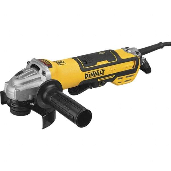 DeWALT - 5" Wheel Diam, 10,500 RPM, Corded Angle & Disc Grinder - 5/8-11 Spindle, 13 Amps - All Tool & Supply